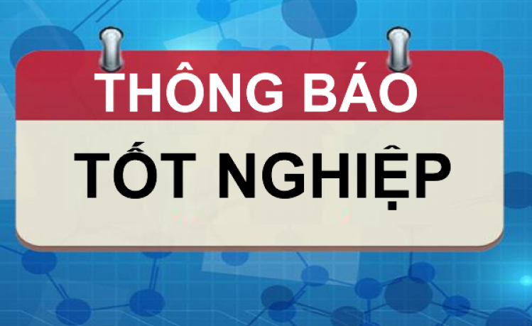 Thông báo về việc nộp đơn đề nghị công nhận tốt nghiệp đợt tháng 12/2021